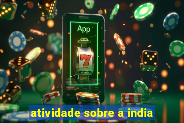 atividade sobre a india